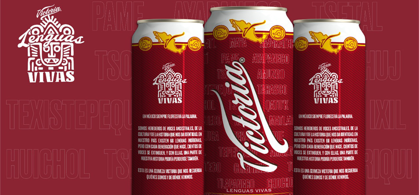 Cerveza Victoria rinde homenaje a las lenguas indígenas