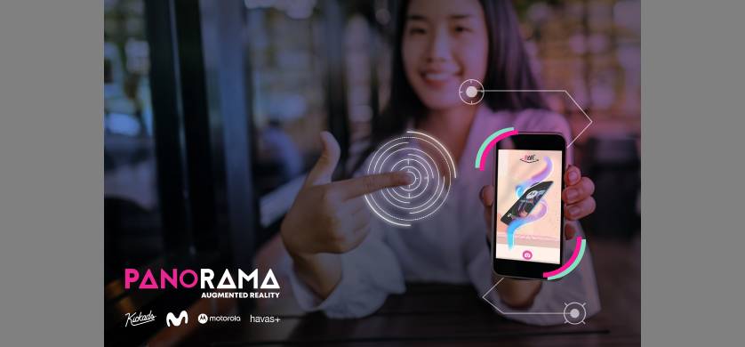 Kickads, junto a Havas+, desarrolló y lanzó una acción de realidad aumentada para Movistar y Motorola