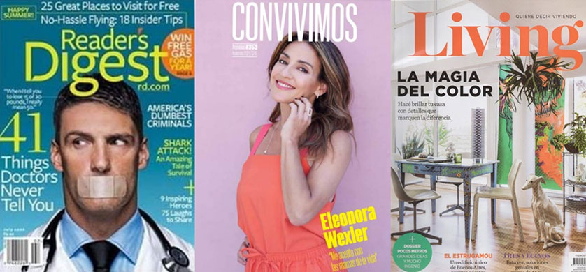 Ranking de las revistas impresas más vendidas de la Argentina