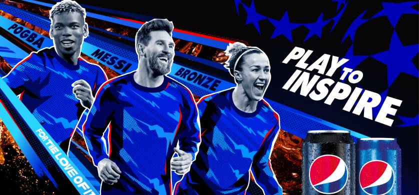 “Play to inspire”, la campaña mundial de Pepsi con Messi como protagonista