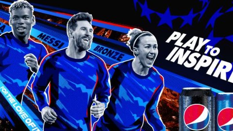 “Play to inspire”, la campaña mundial de Pepsi con Messi como protagonista