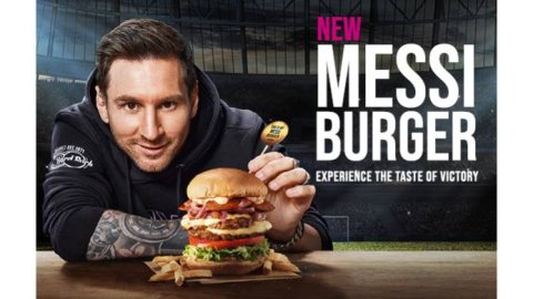 Messi lanza su hamburguesa en los Hard Rock de todo el mundo