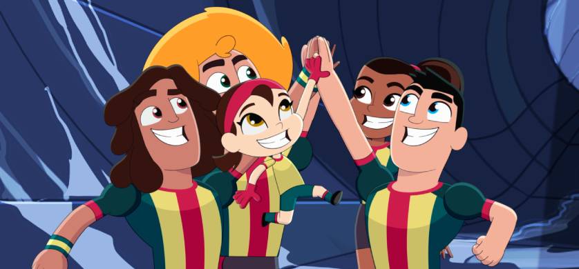 Llega la nueva serie animada de Campanella "Underdogs United” a Discovery Kids