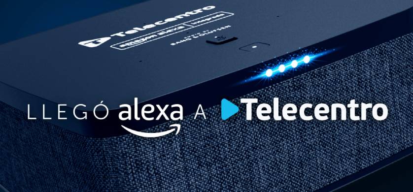 Telecentro suma innovación incorporando Alexa en su nuevo dispositivo
