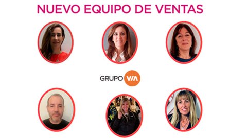Grupo Vía anunció su nuevo Equipo de Ventas
