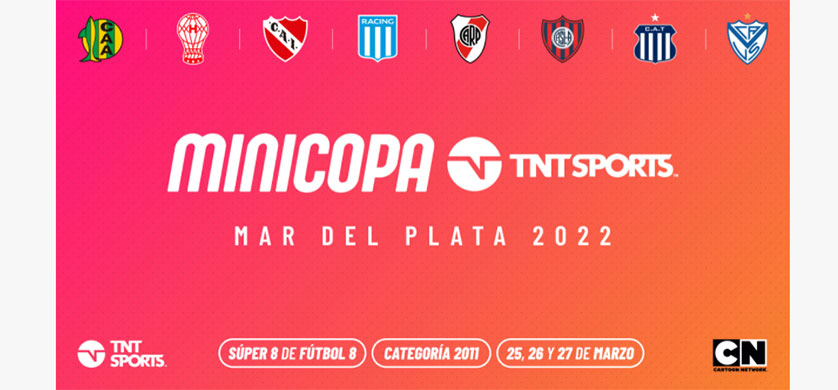 Se lanza la Minicopa TNT SPORTS