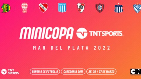 Se lanza la Minicopa TNT SPORTS