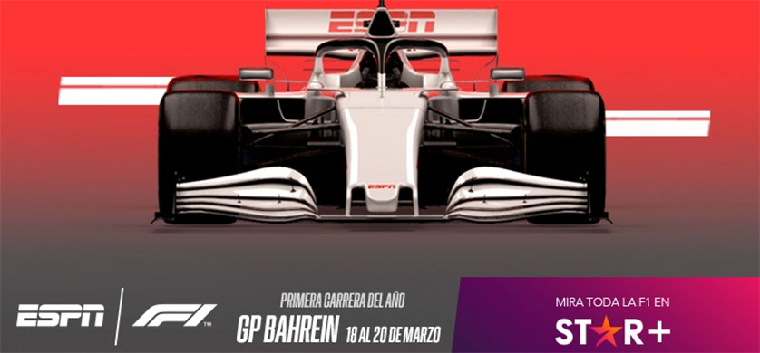 Fórmula 1 GP Bahrein en vivo por STAR+