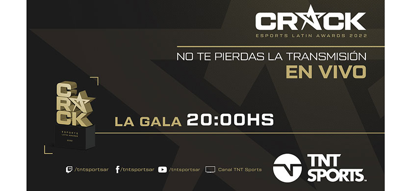 TNT SPORTS emitirá en vivo los Premios CRACK