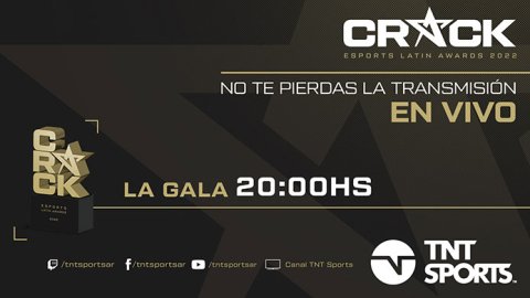 TNT SPORTS emitirá en vivo los Premios CRACK