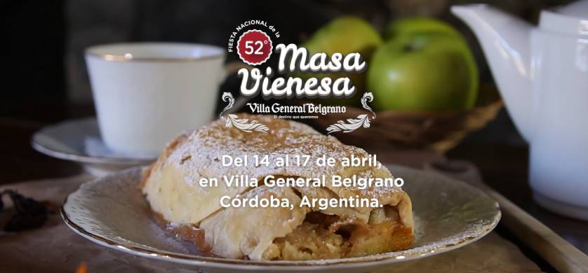 Fefer Media promociona la 52° fiesta nacional de la masa vienesa en Villa General Belgrano