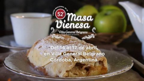 Fefer Media promociona la 52° fiesta nacional de la masa vienesa en Villa General Belgrano