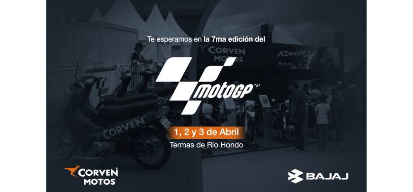 Corven y Bajaj nuevamente presentes en MotoGP