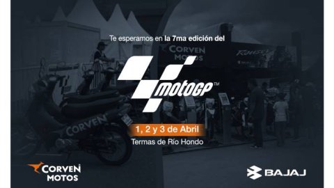 Corven y Bajaj nuevamente presentes en MotoGP