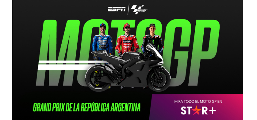 GP de la República Argentina de MotoGP en VIVO por Star+