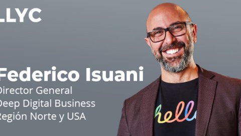 Federico Isuani nuevo director general de Deep Digital Business Región Norte y USA en LLYC