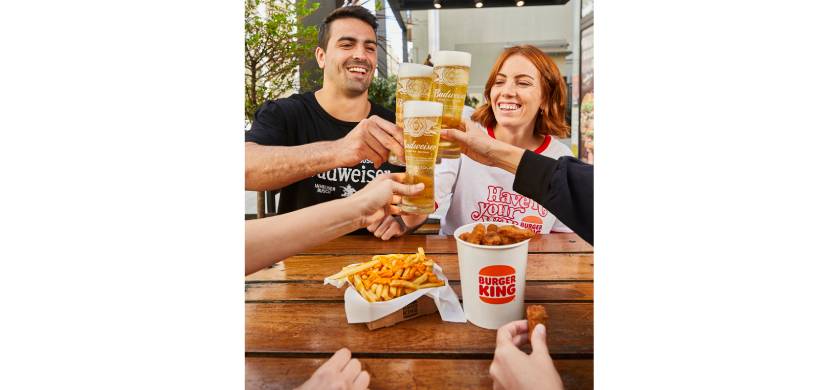 Budweiser apuesta por la comida de Burger King