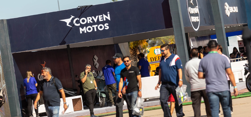 Corven y Bajaj nuevamente presentes en el Moto GP