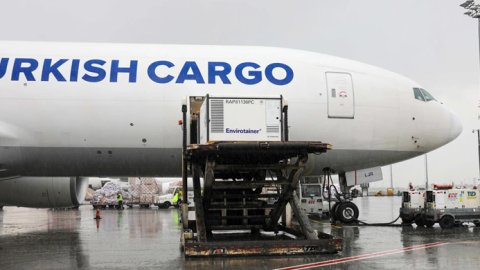 Turkish Cargo transportó 335 millones de dosis de la vacuna Covid-19 a 61 países