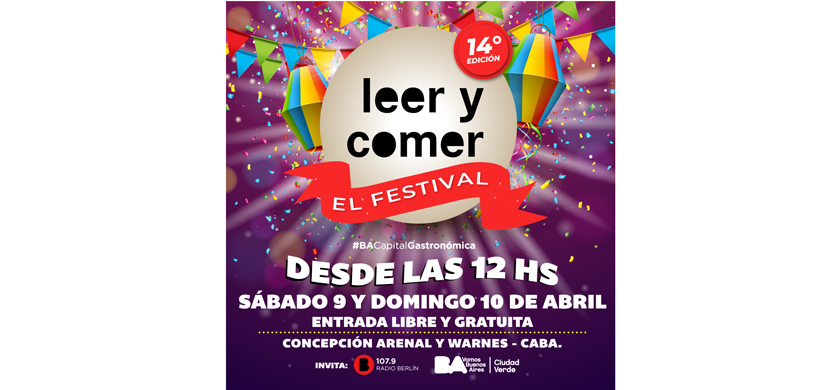 Radio Berlín en el Festival Leer y Comer