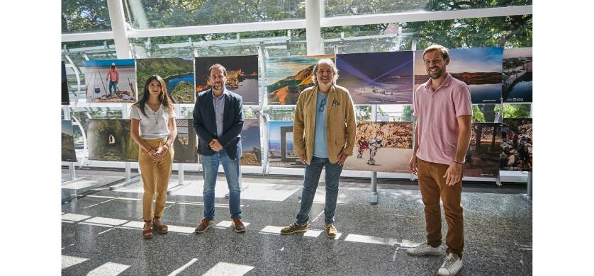 Muestra fotográfica de la Secretaría de Turismo de la Provincia de San Luis en el Aeroparque J. Newbery