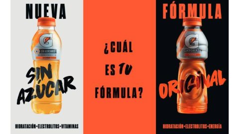 La nueva campaña de Gatorade para el lanzamiento de Gatorade sin azúcar