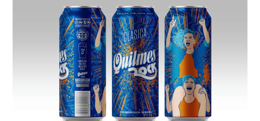 Quilmes Rock 2022: Quilmes presenta su nueva lata edición limitada del show