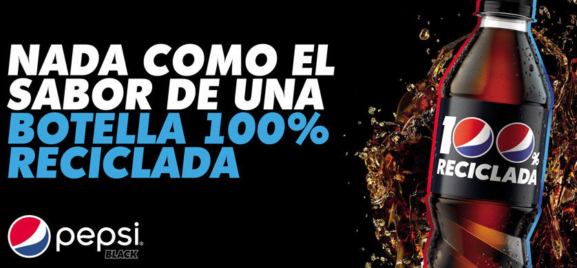 "Nada como el sabor de una botella 100% reciclada", la nueva campaña 360 de Pepsi   