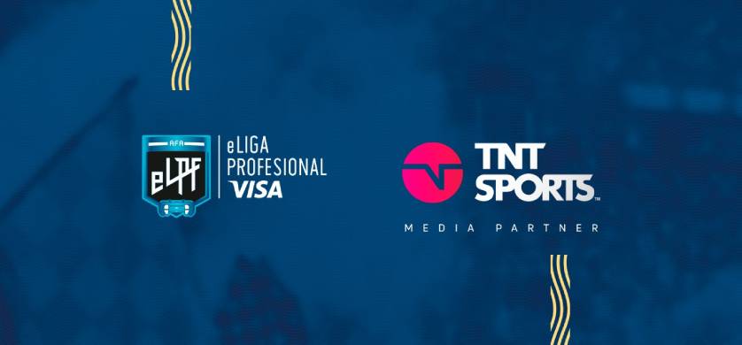 TNT SPORTS, Media Partner de la eLiga Profesional VISA