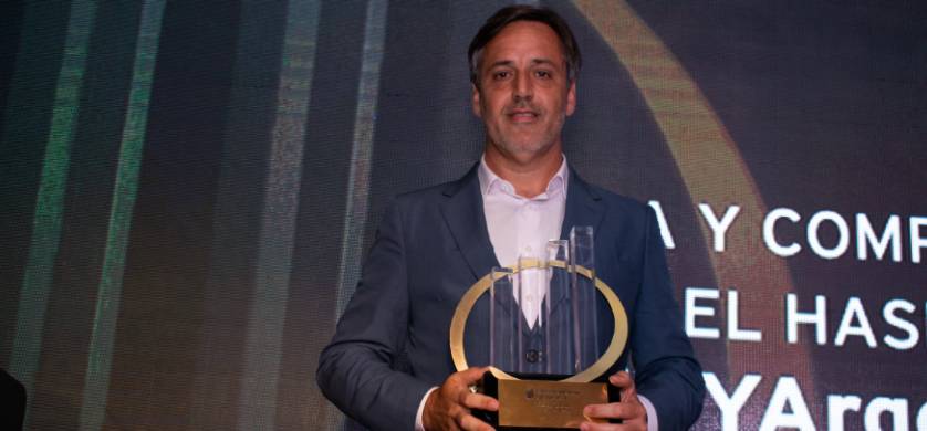 El CEO de Aleph Gastón Taratuta ganó en la categoría Master del Entrepreneur of the Year de EY 2022