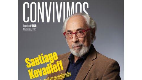 Santiago Kovadloff es la tapa de Convivimos de mayo