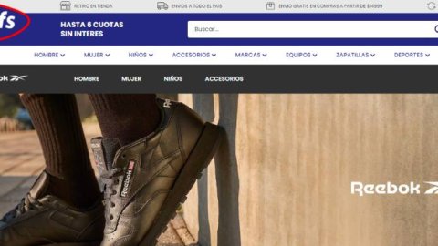 Reebok venderá sus productos a través de la cadena de retail Just For Sport