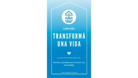 Casaclub Baires lanzó la campaña solidaria “transformá una vida”