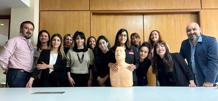 The Wizard Agency capacitó a su personal en RCP