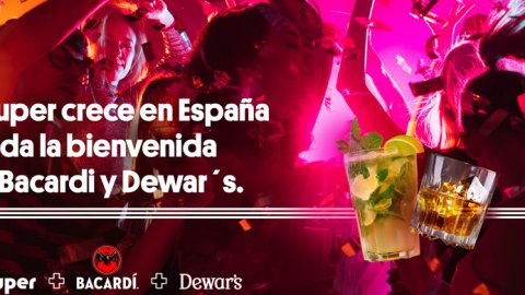 Super España trabajará en la creatividad de Bacardi y Dewar´s