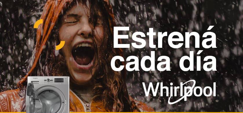 "Estrená cada día", la nueva campaña de Humo Rojo para Whirlpool