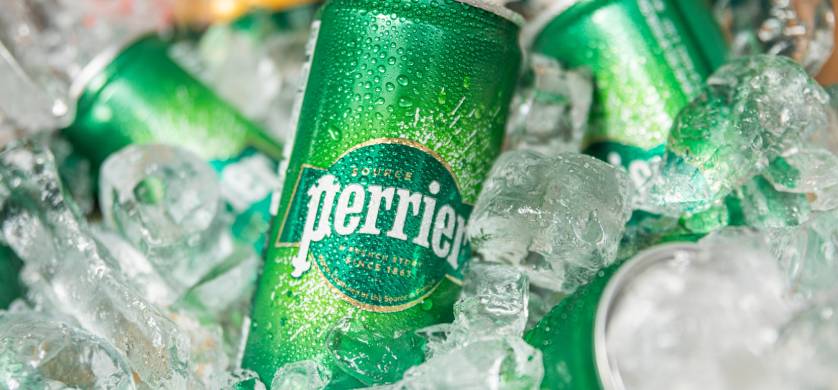 “La Terrasse Perrier”, acción de Perrier en el Pasaje Parián de México