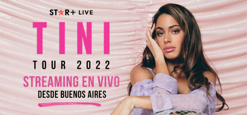 TINI Tour 2022, el 28 de Mayo por Star+ en vivo desde el Hipódromo de Palermo