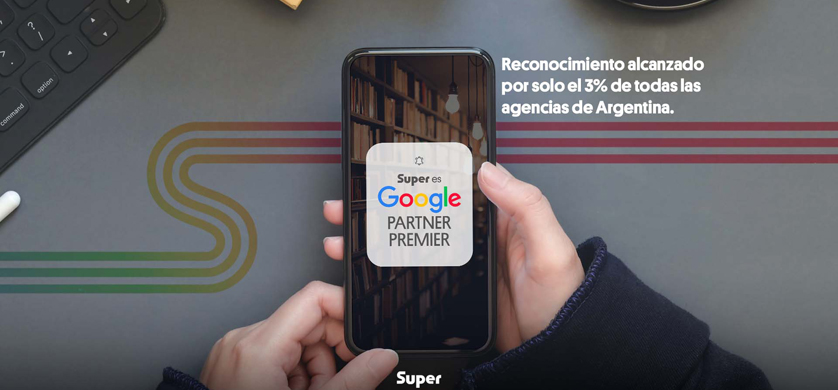 SUPER renueva su categoría como Google partner premier