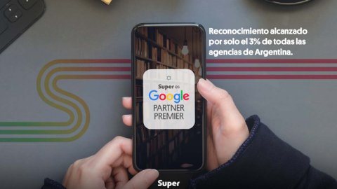 SUPER renueva su categoría como Google partner premier
