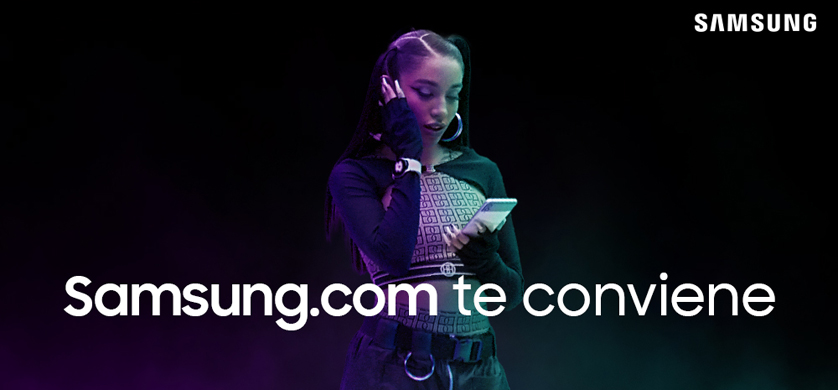 Samsung realizó una campaña para su E-store junto a María Becerra