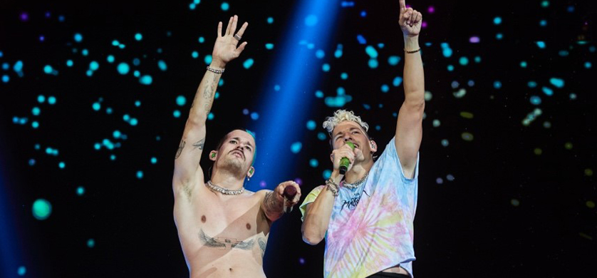 Mau y Ricky cautivaron a su público en el Movistar Fri Music