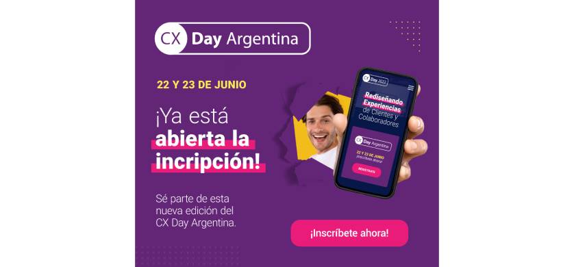 Llega una nueva edición del CX Day Argentina 2022