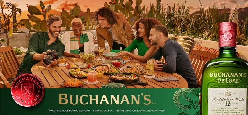 México: “La mesa que nos une”, la nueva campaña de Buchanan’s