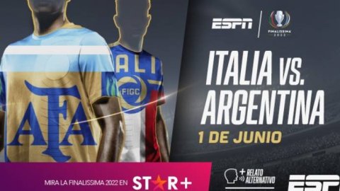 Star+ transmite la Finalissima entre Italia y Argentina con relato alternativo