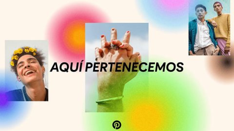 "Aquí pertenecemos", la campaña de Pinterest para el mes del Orgullo