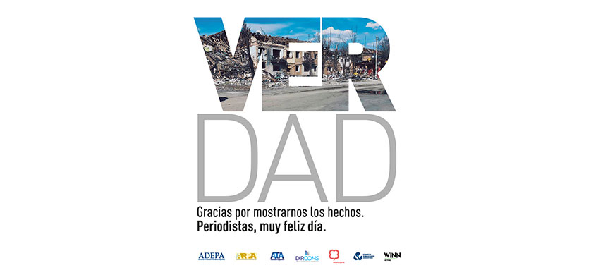 #PeriodismoEsVerdad: Campaña por el Día del Periodista