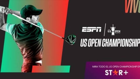 Star+ y ESPN2 transmiten el US Open de Golf