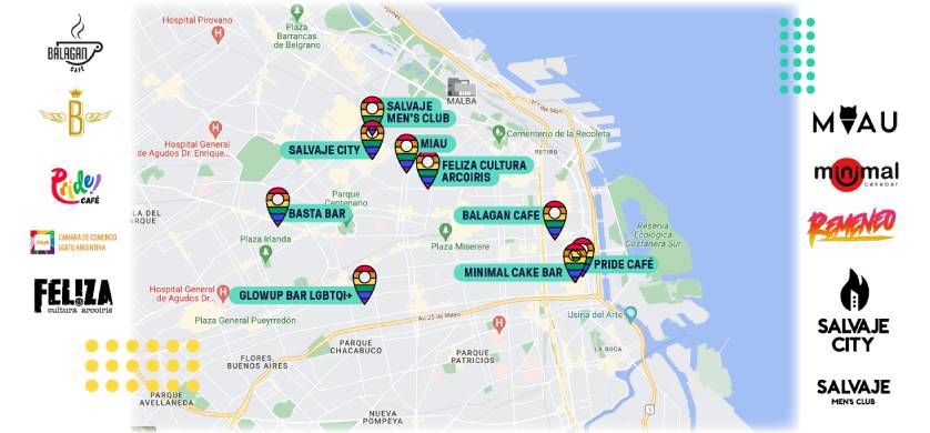 Beat lanza la Guía Orgullosa de recomendaciones LGBTIQ+ en Buenos Aires