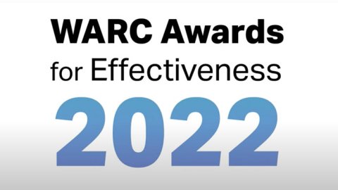 Se anuncian los ganadores de los WARC Awards Effectiveness 2022